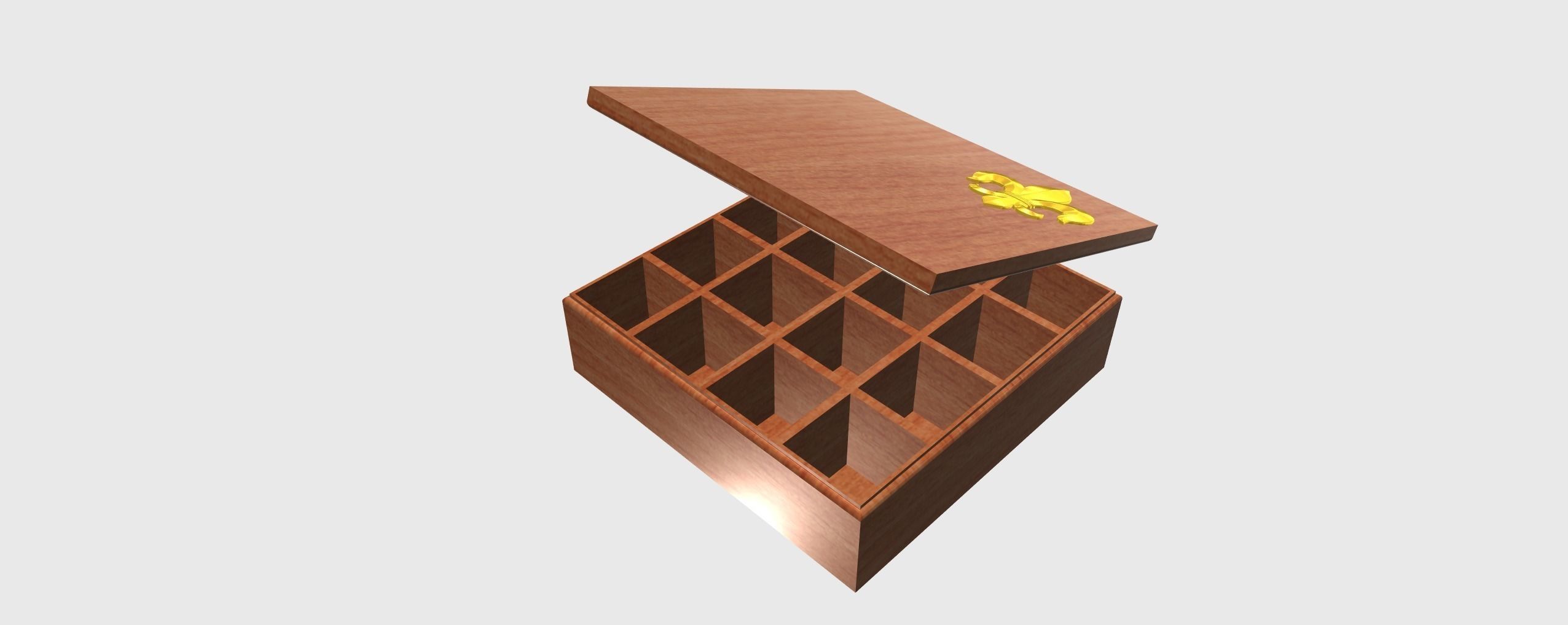  Jewelry Box 3D print model_1