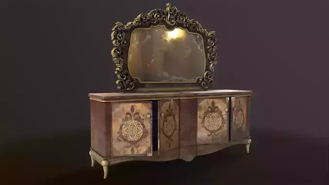 Vintage luxury dresser