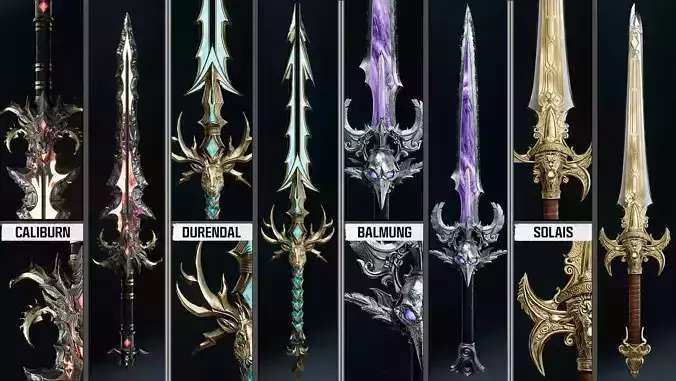 Call of Duty Black ops 6 zombies All bastard Swords