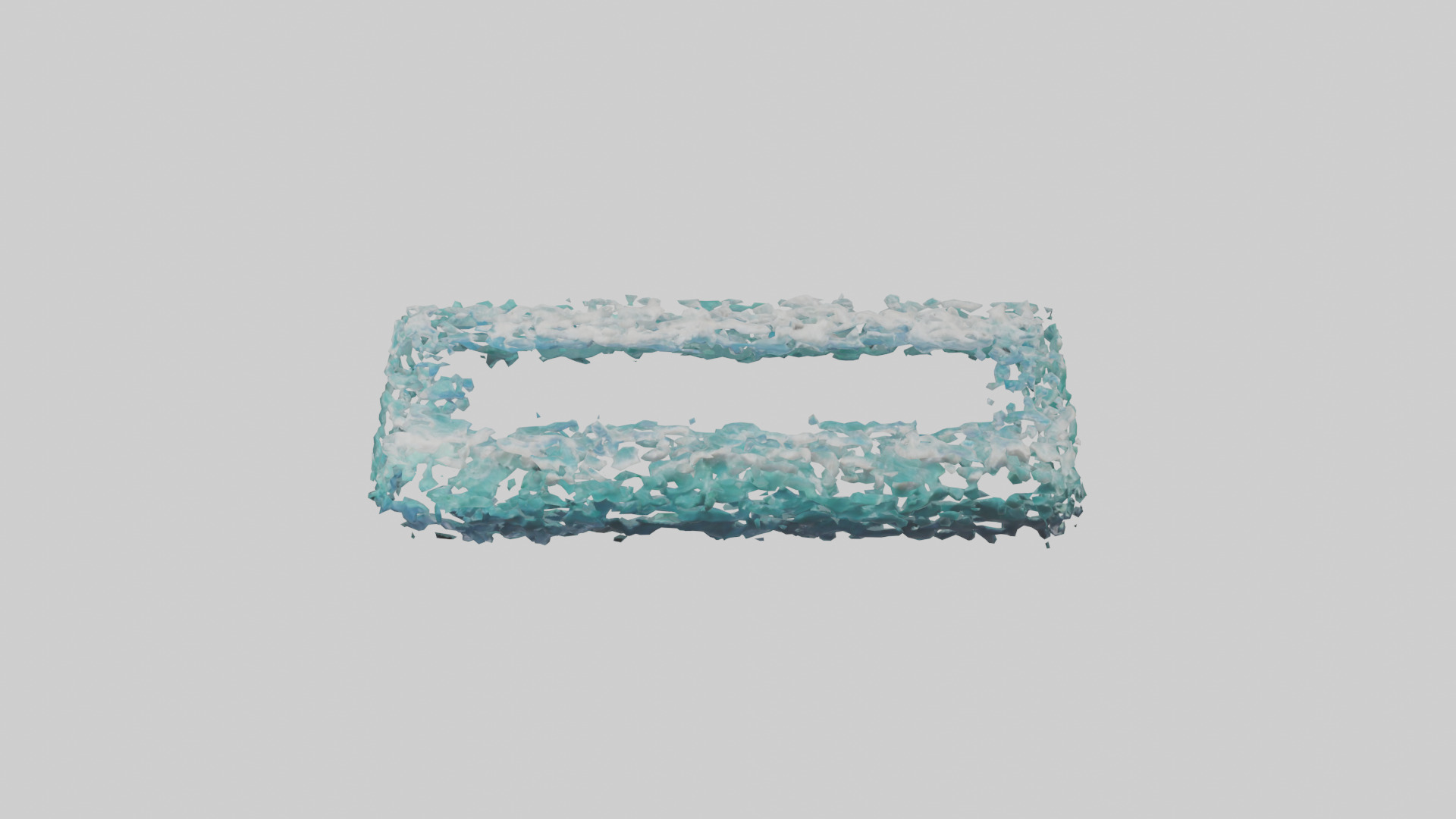 Sea Wave model Low-poly 3D model_16