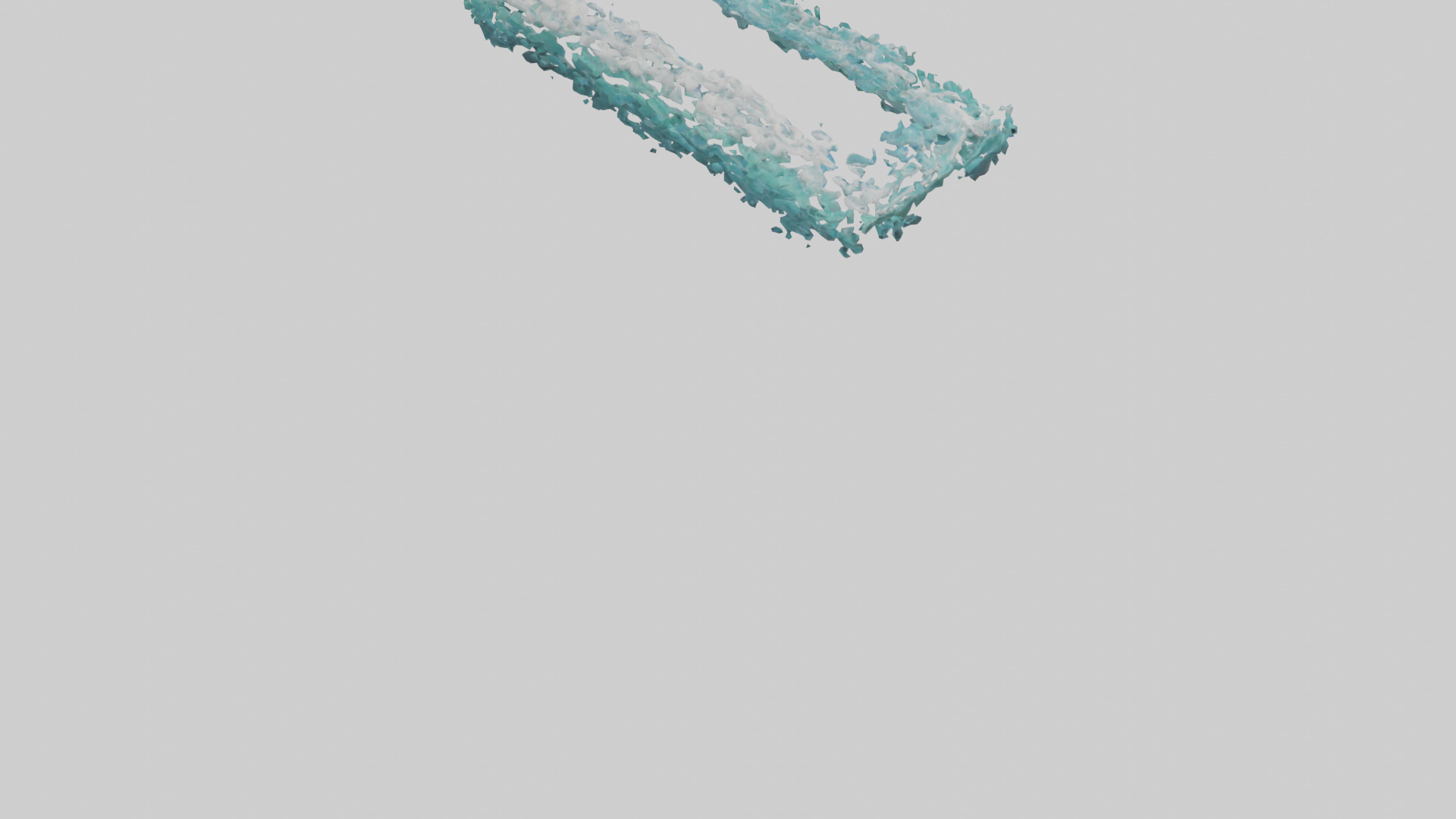 Sea Wave model Low-poly 3D model_4