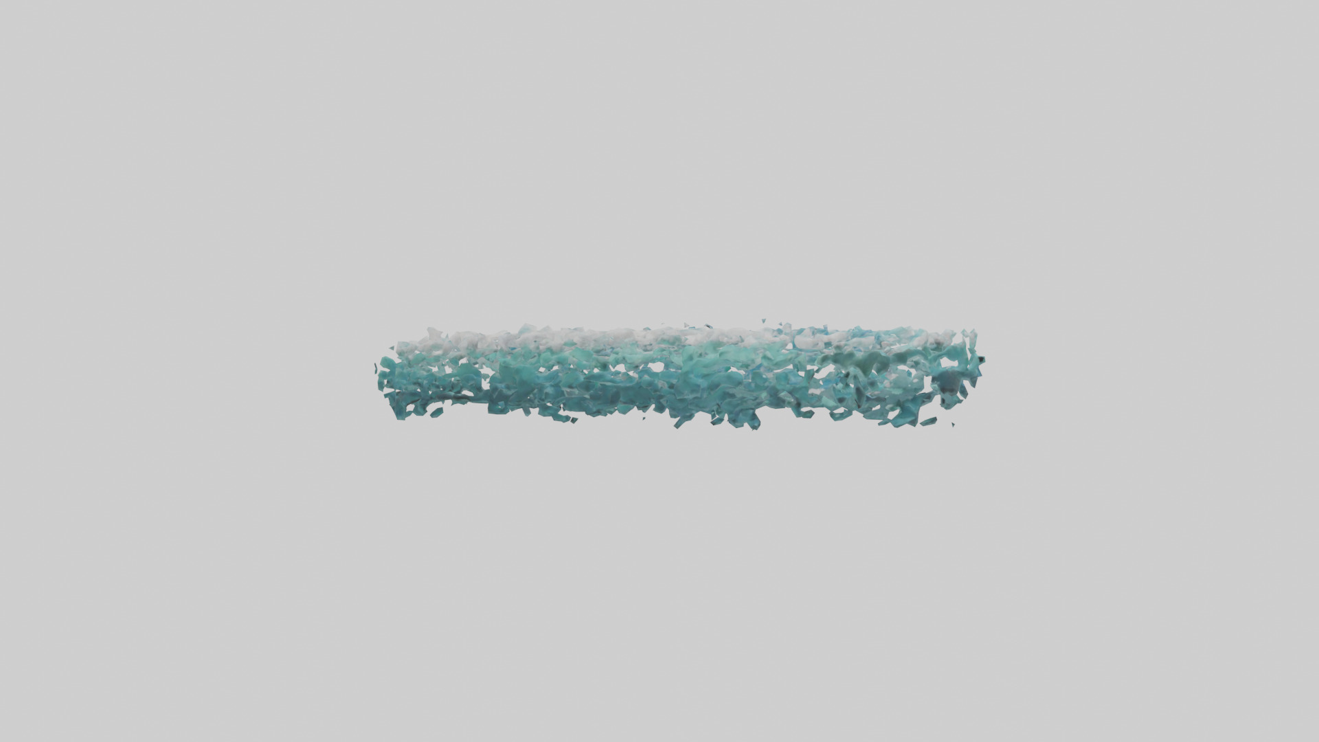 Sea Wave model Low-poly 3D model_2