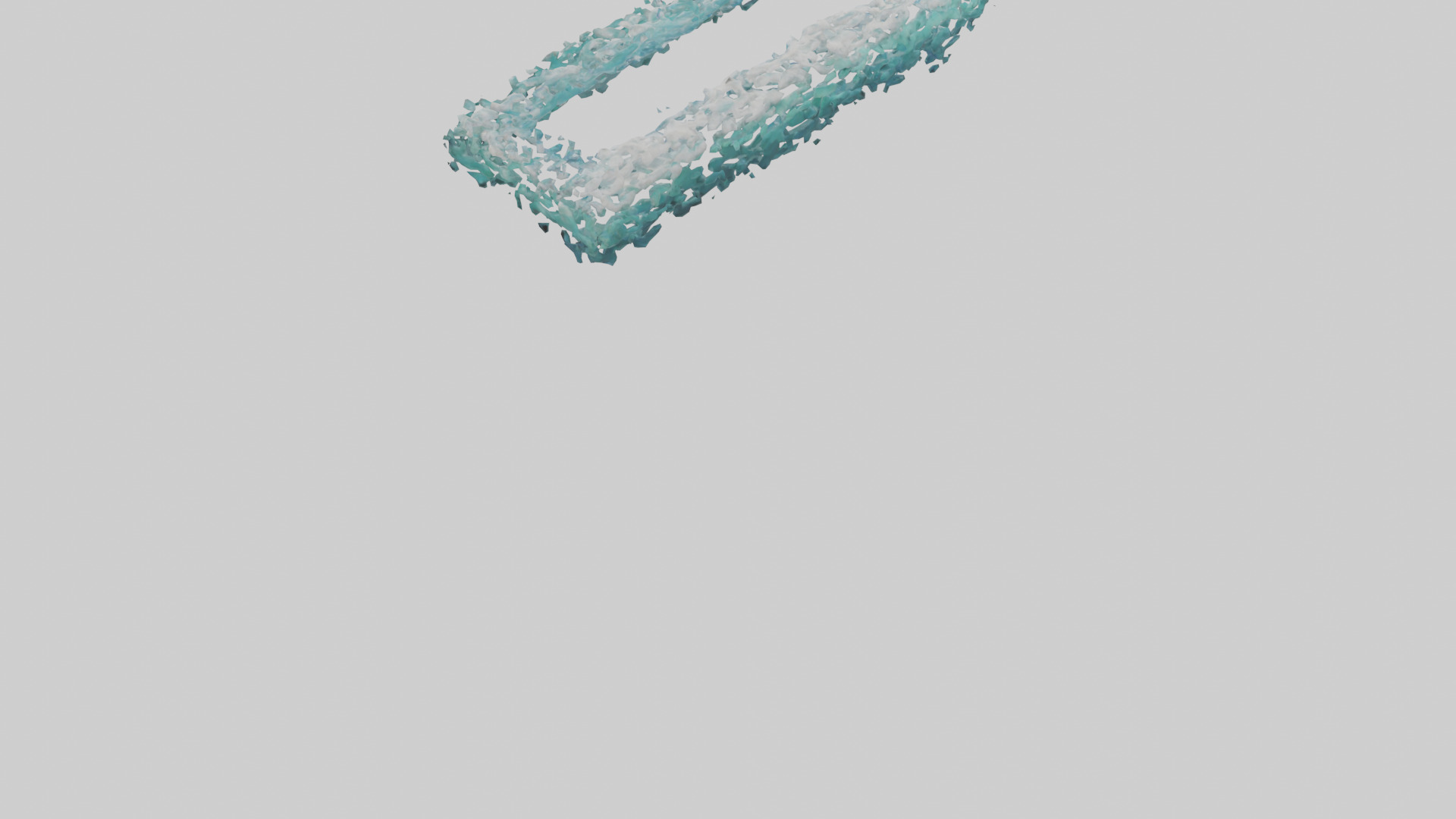 Sea Wave model Low-poly 3D model_3