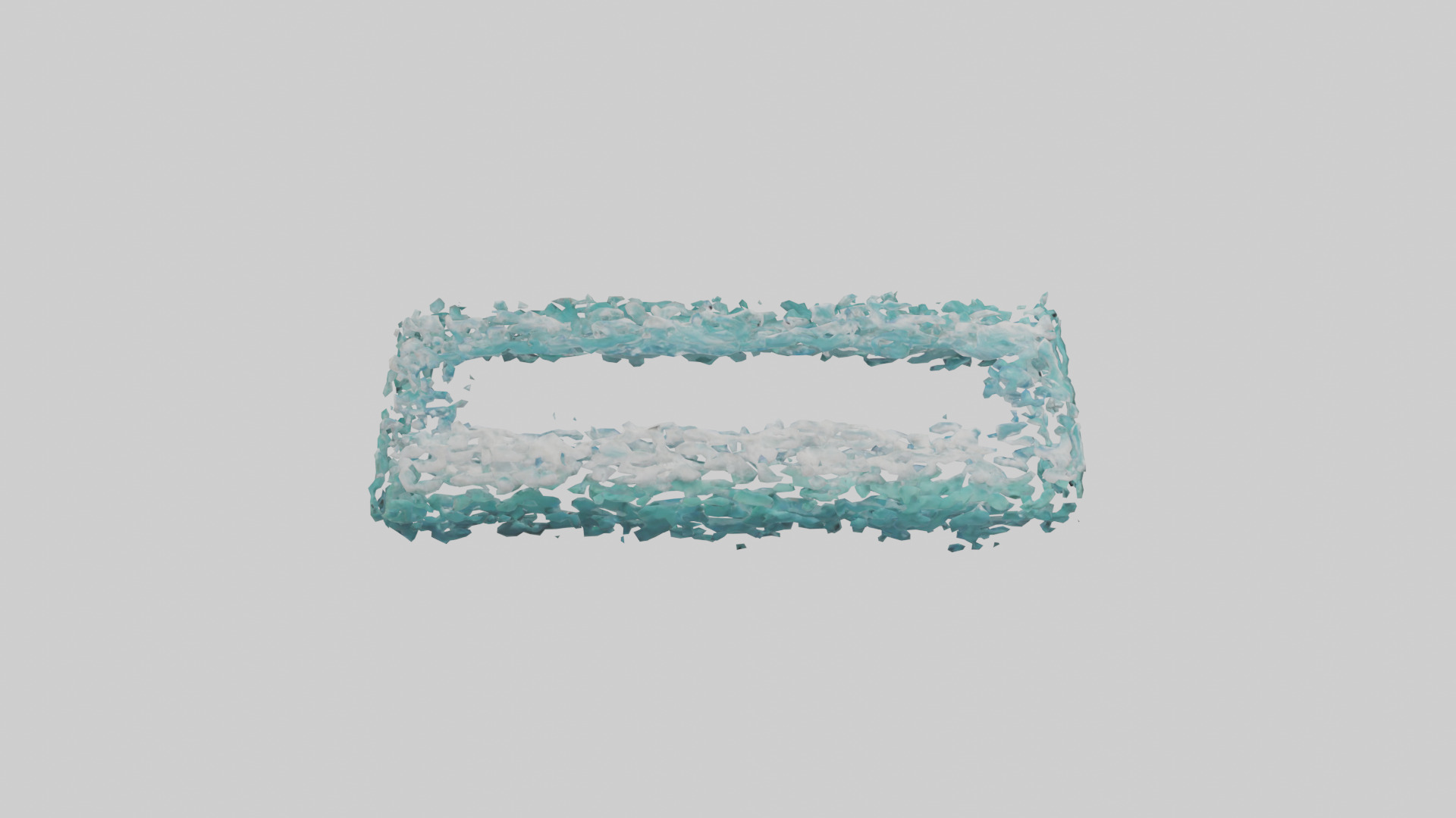 Sea Wave model Low-poly 3D model_15
