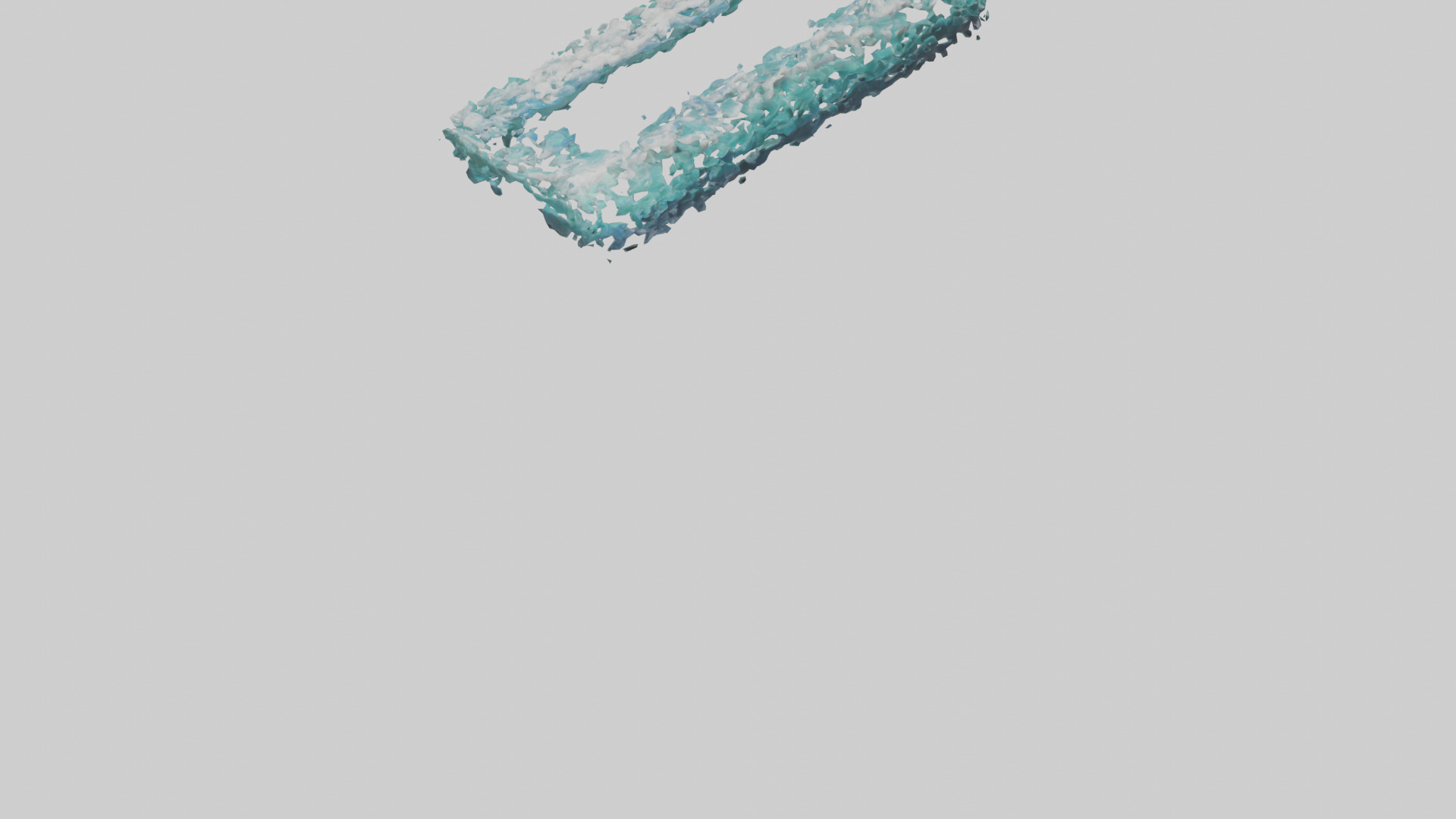 Sea Wave model Low-poly 3D model_6