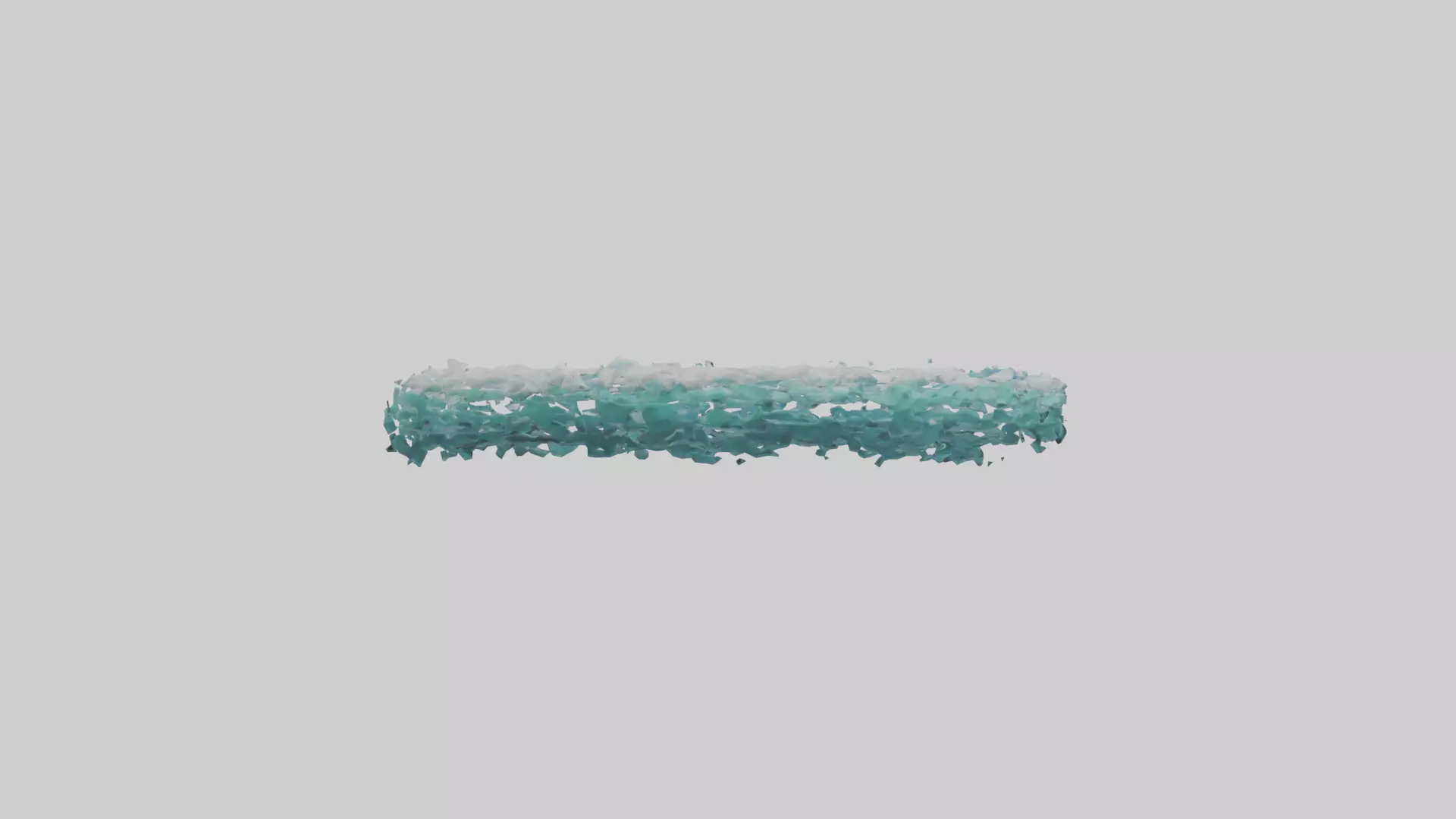 Sea Wave model Low-poly 3D model_0