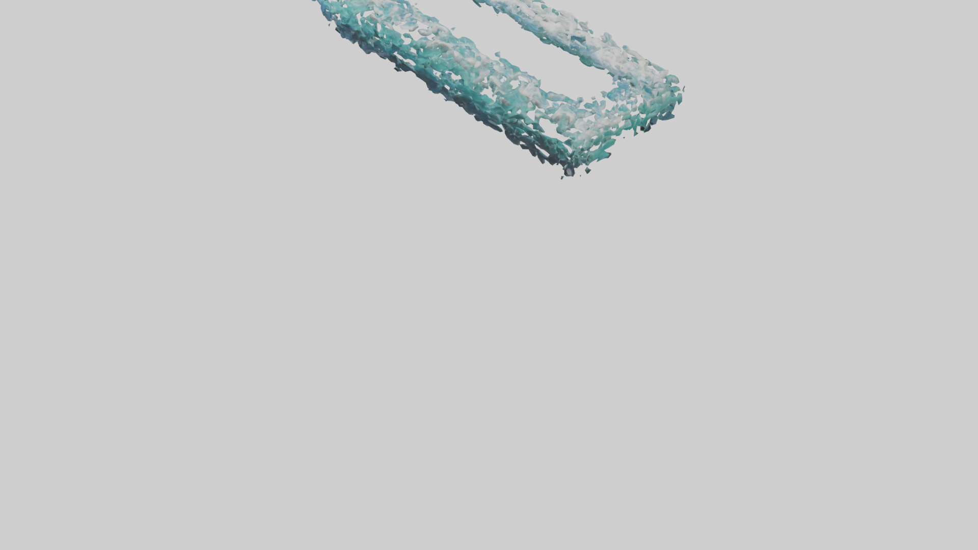 Sea Wave model Low-poly 3D model_5