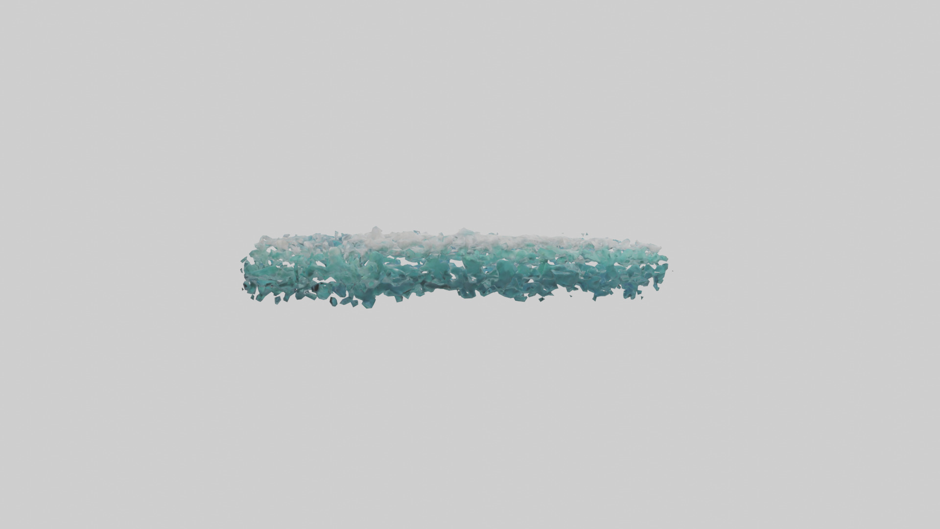 Sea Wave model Low-poly 3D model_1