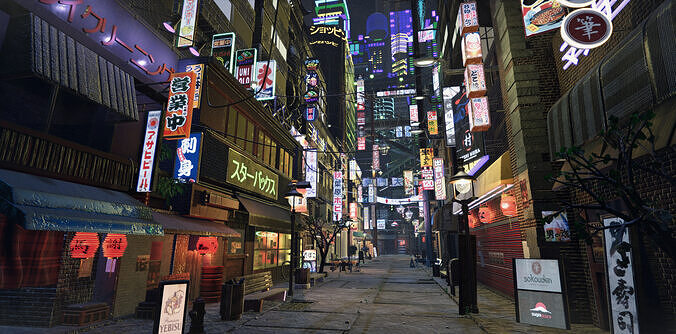 Unity - Urban Environment Master Course - Workfile included Low-poly 3D model 2