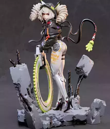 Etti Robo Neko 3D print model