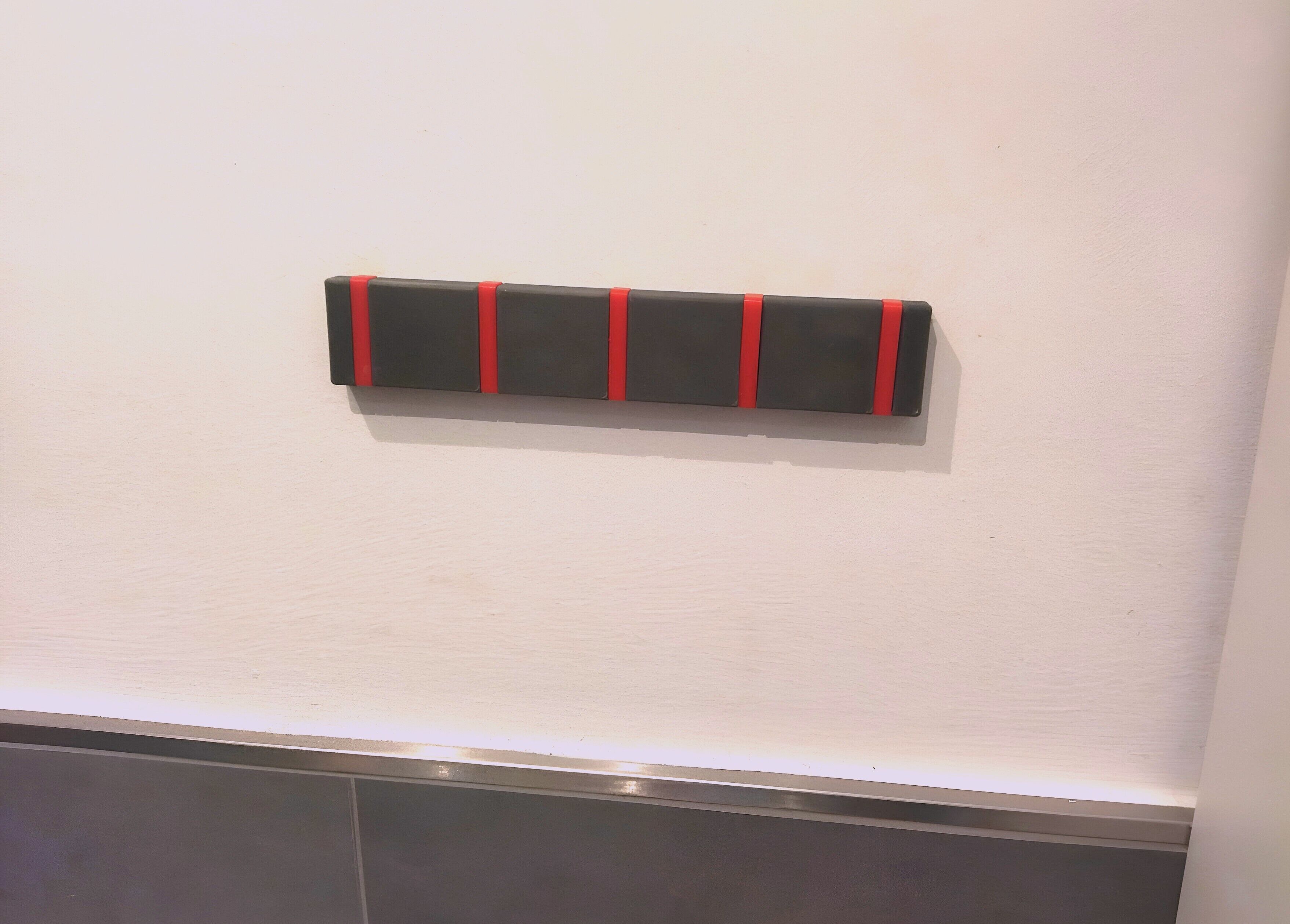 Folding Hook Rack 3D print model_1