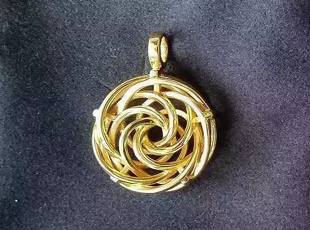 Vortex Pendant III 3D print model
