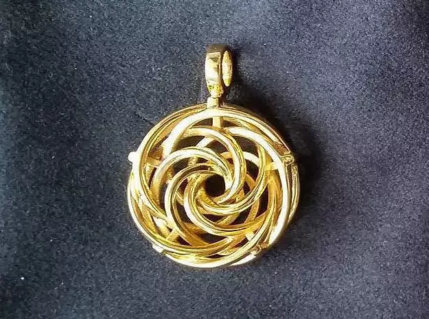 Vortex Pendant III 3D print model_0