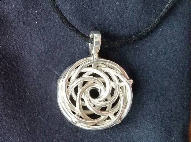Vortex Pendant III 3D print model_2
