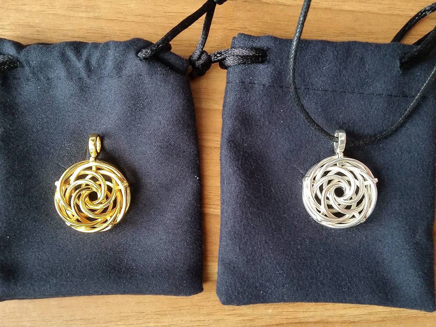 Vortex Pendant III 3D print model_3