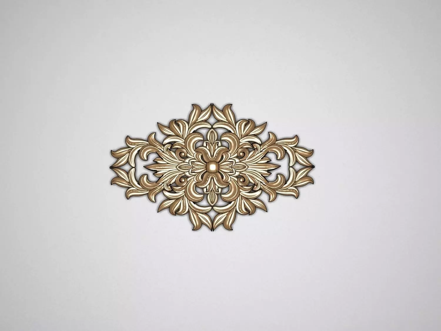 Carved decor 7 3D model_0