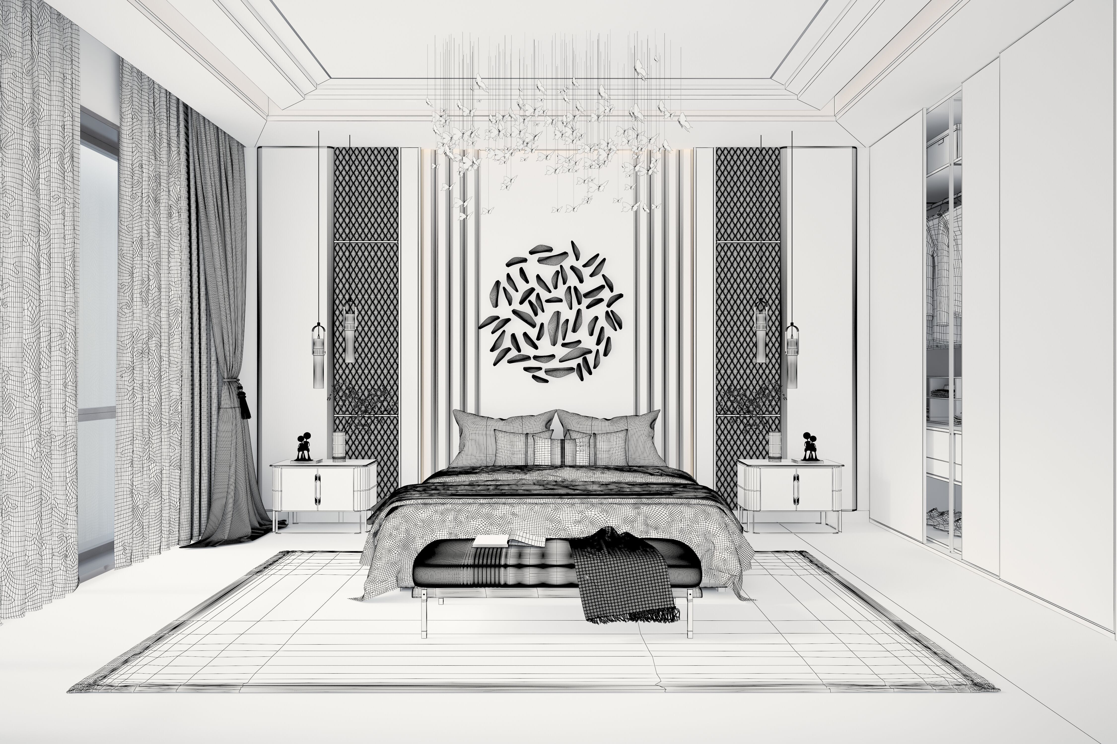 Bedroom 11 3D model_14