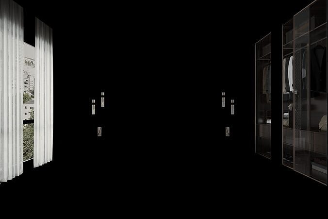 Bedroom 11 3D model 7