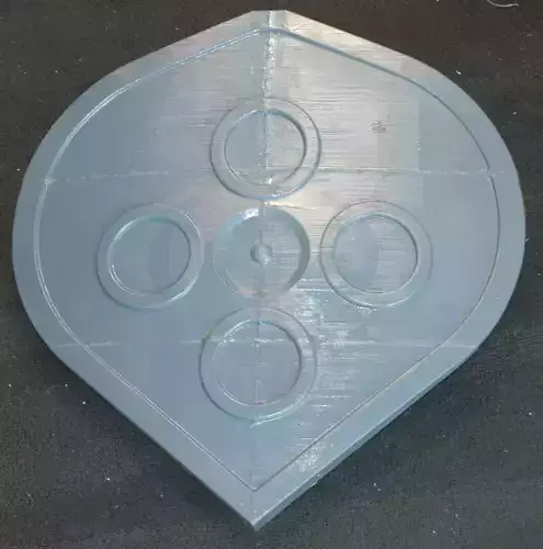 Lady SIff Shield 3D print model