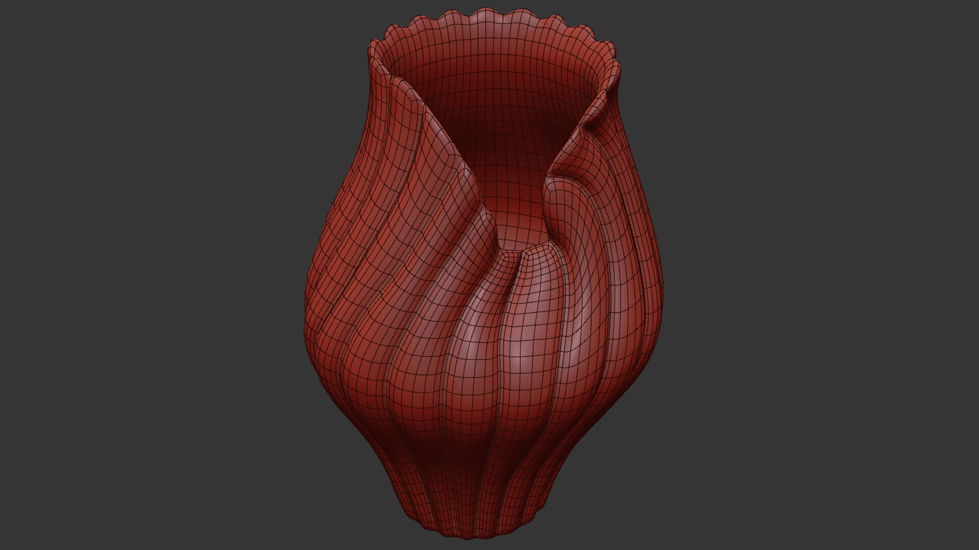 Tulippo Vase 3D model_6