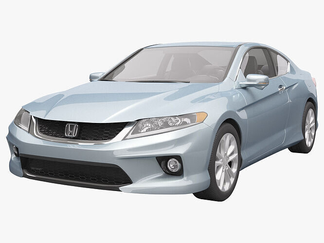 Honda v6 sporty Car 3D model