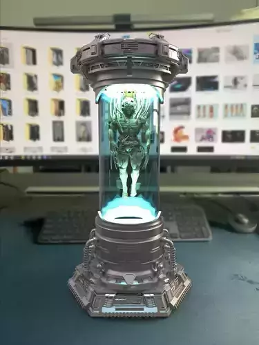 x-man  wolverine sculpture  man