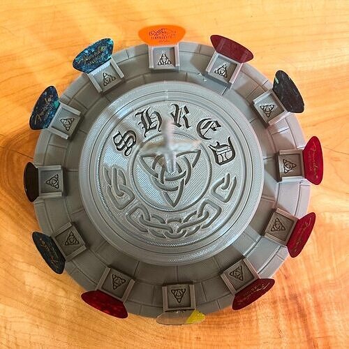Knights of the Shred Table Pick Holder 3D print model