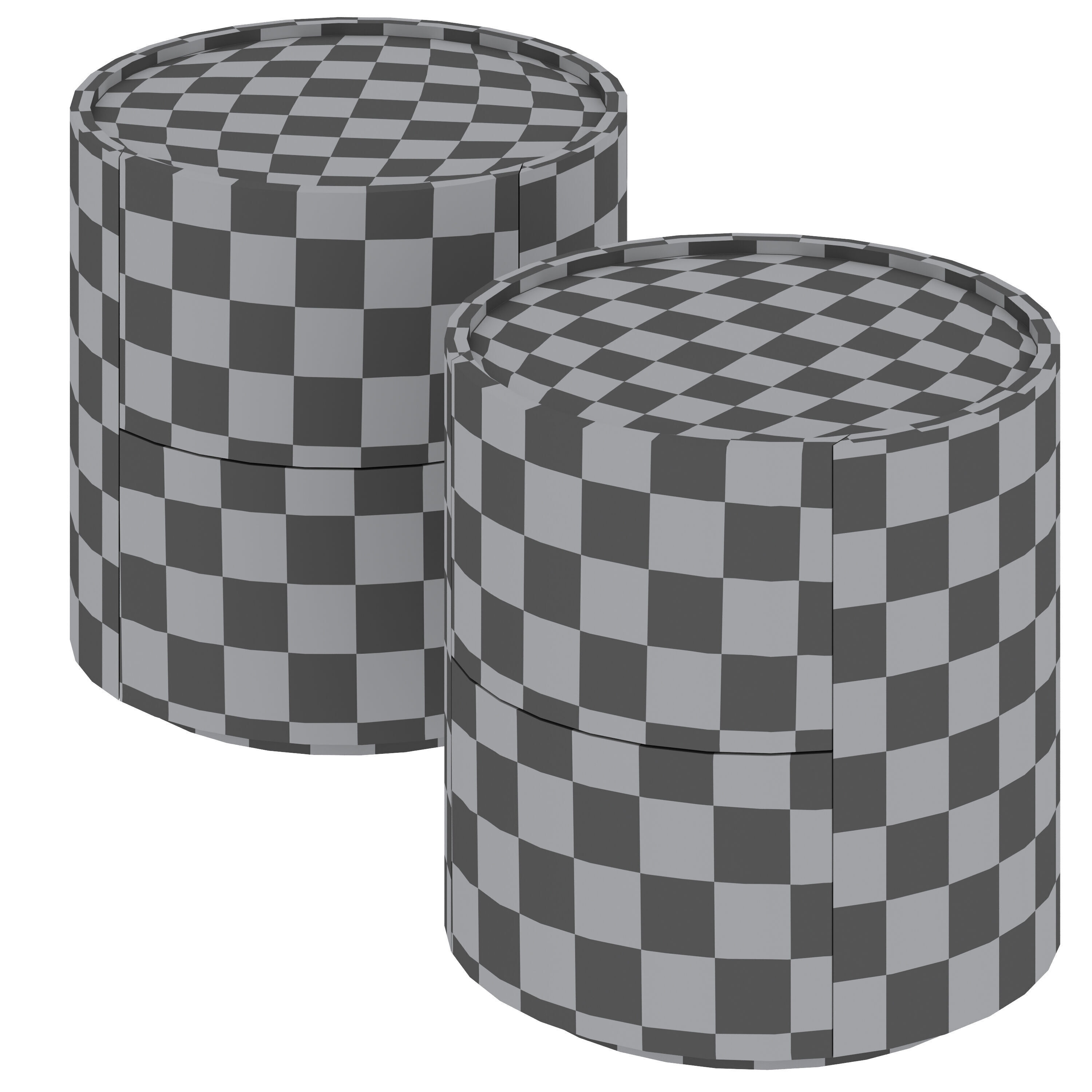 Nithya Bedside Table by Interior Secrets 3D model_5