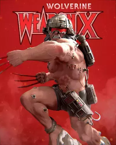 Wolverine Weapon X - Scale 1-6