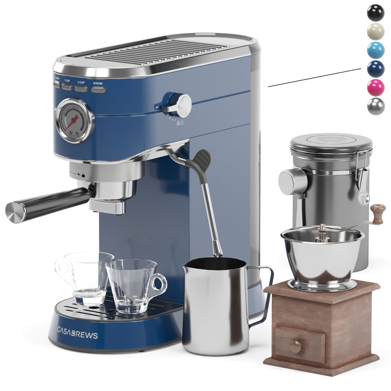 CASABREWS espresso coffee machine 3D model_3