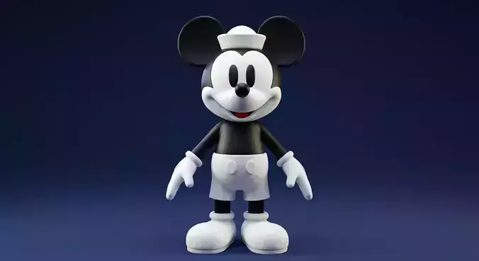 mickey mouse 3D print model