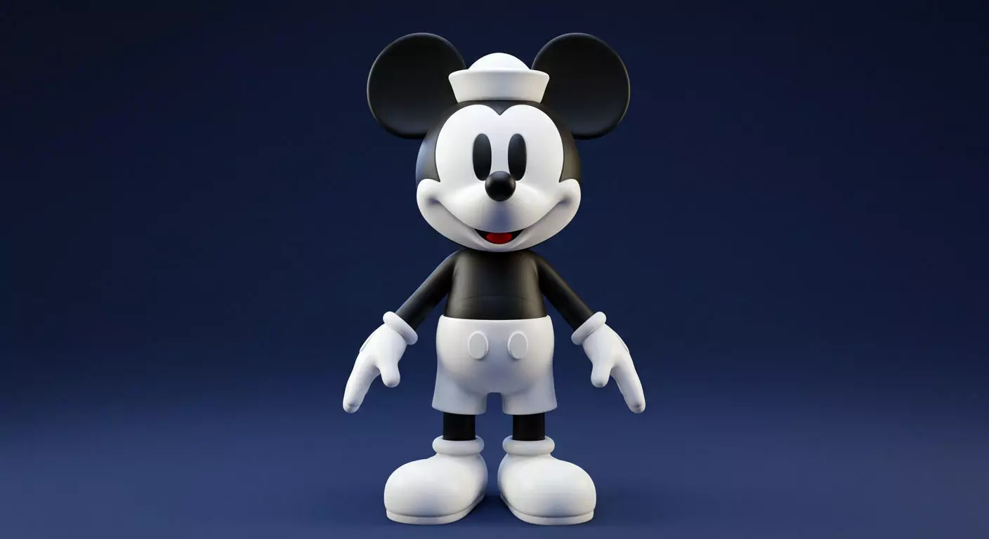 mickey mouse 3D print model_0
