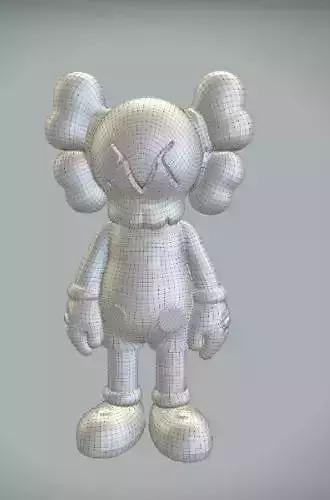 kaws fan art 3D print model
