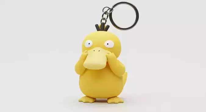 pokemon keychain Psyduck 3d 3D print model