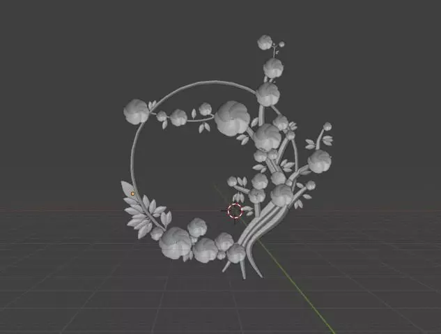 Adorno para pared Free low-poly 3D model