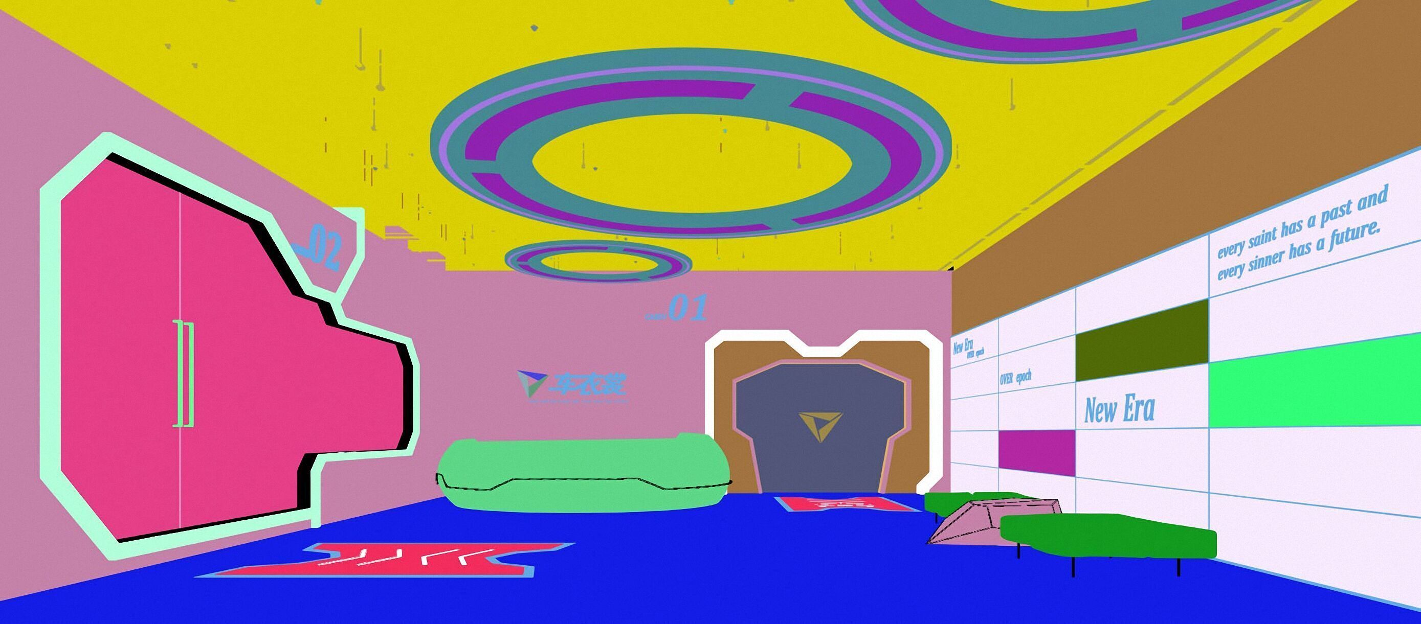 Car Showroom  3D model_5