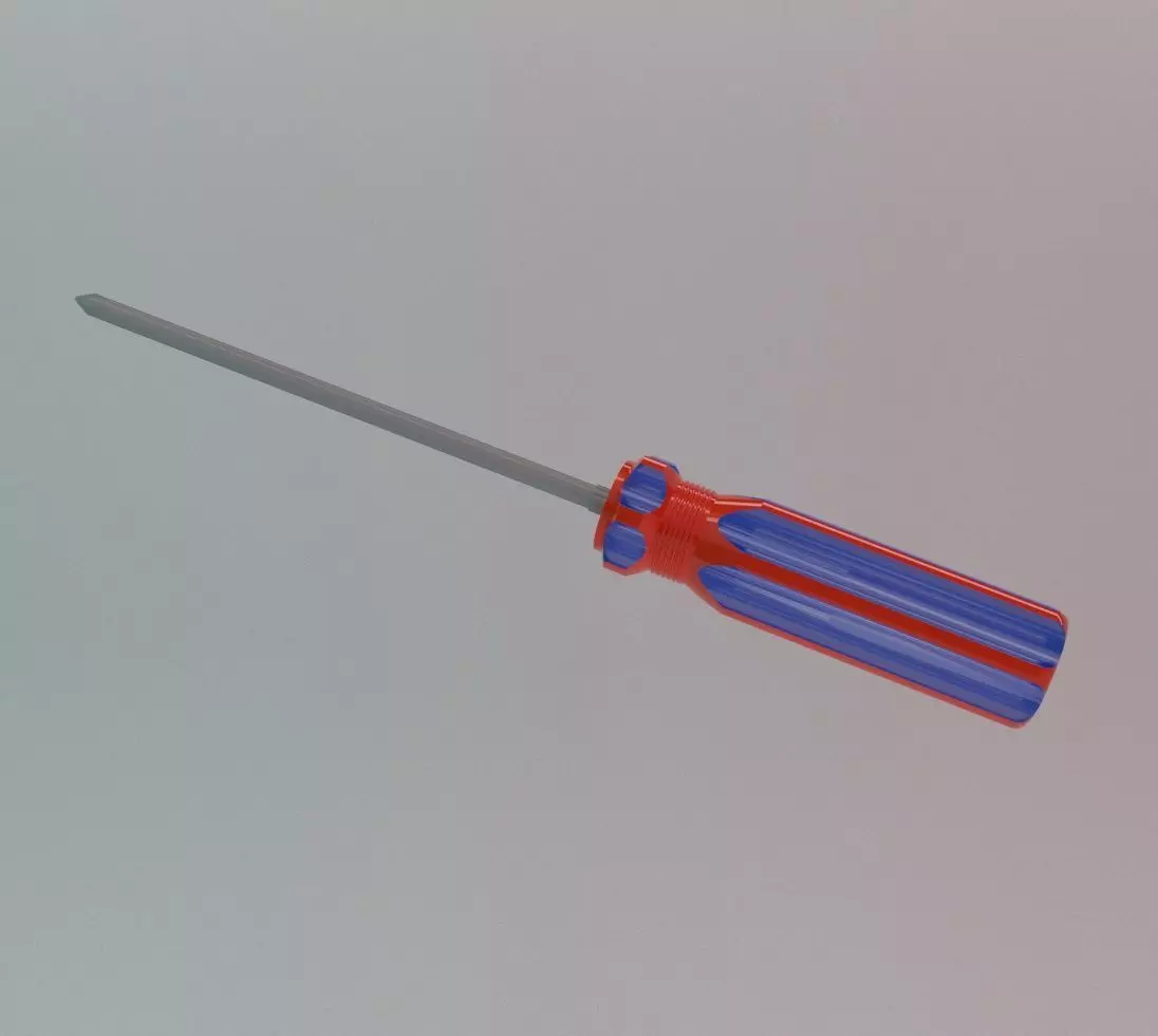3D Model of Phillips Screwdriver Design and more Formats free Free 3D model