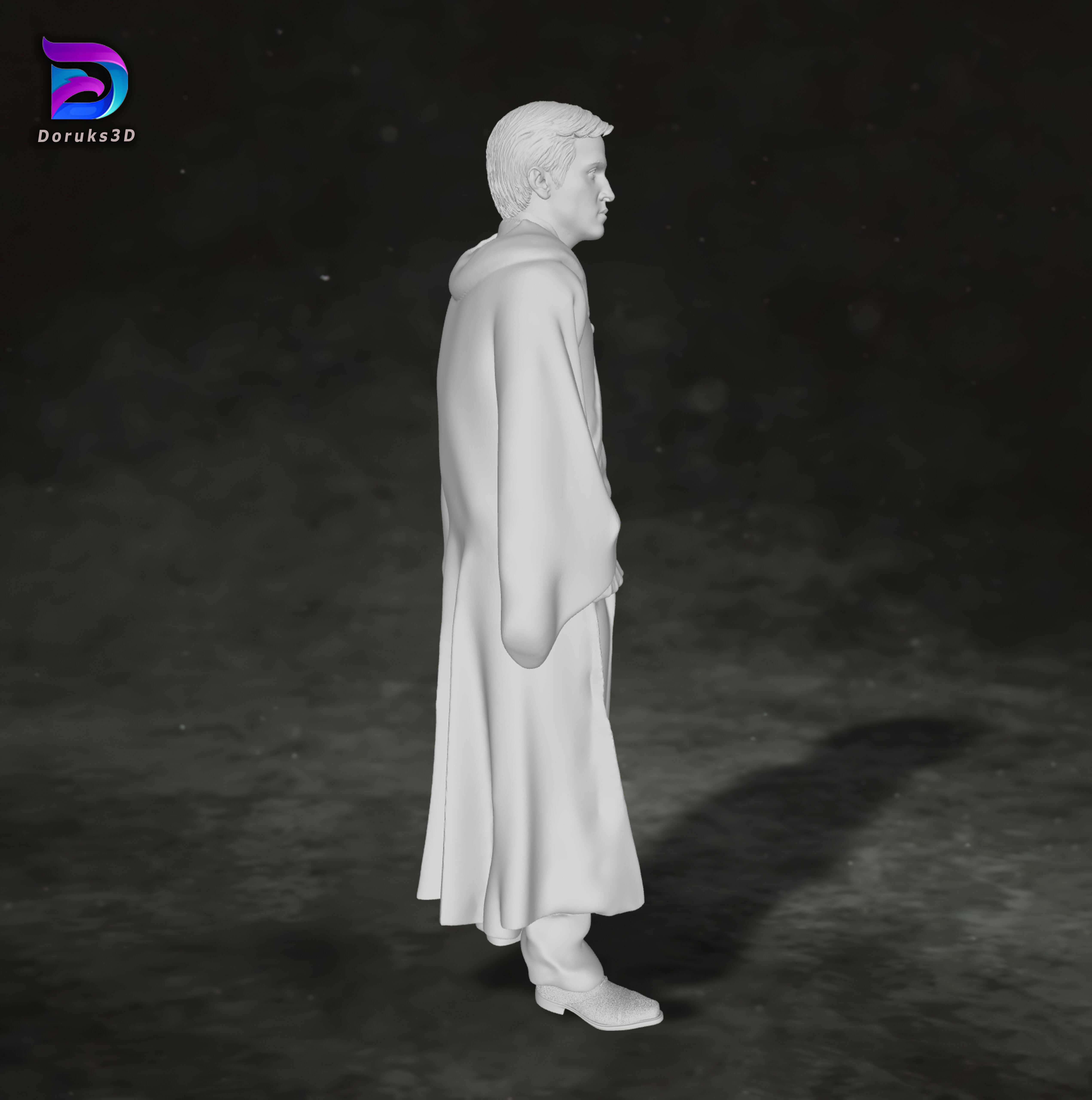 Draco Malfoy Harry Potter Action Figures Custom 3D print model 3D print model_9