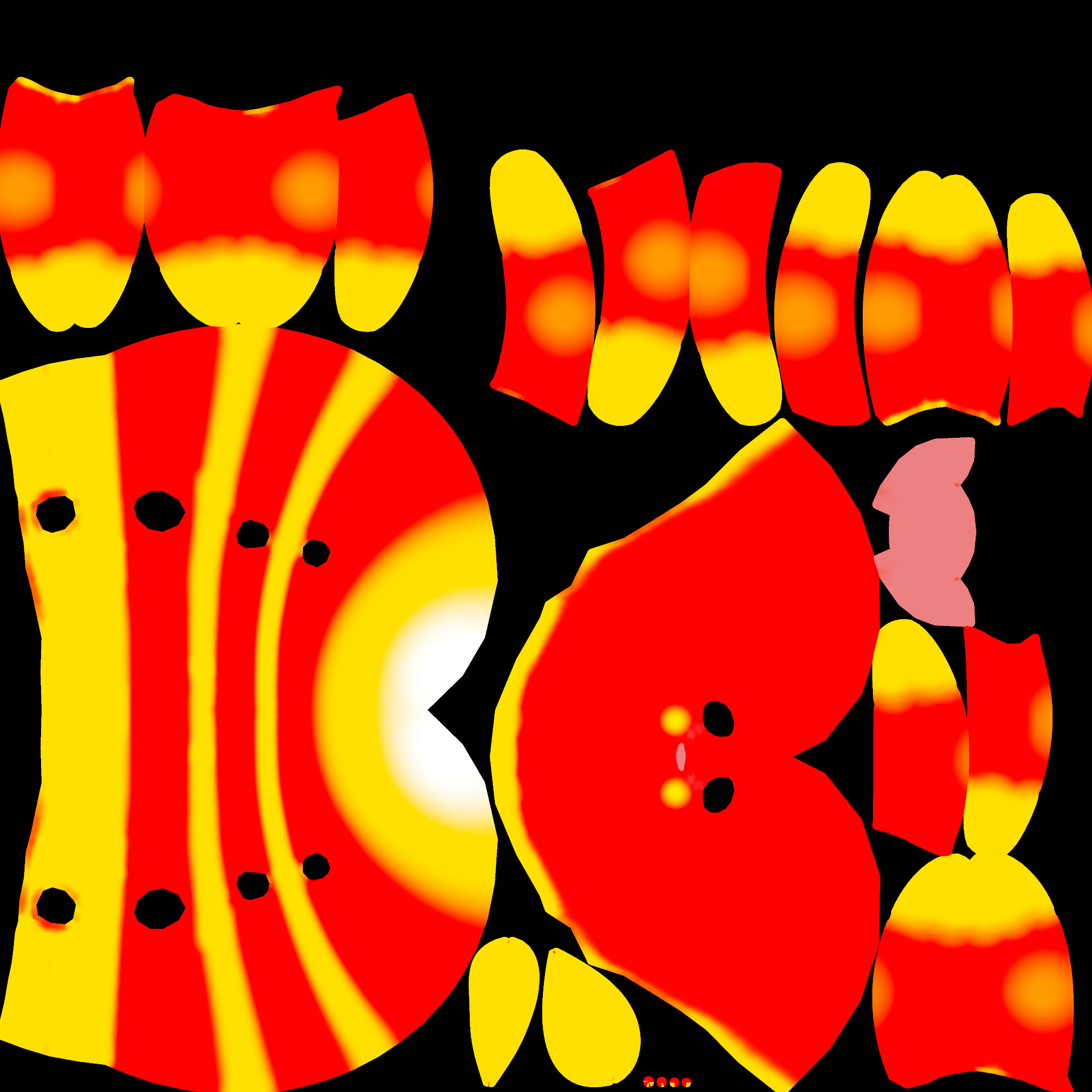 Cartoon Stylized Spider 3D Model Low-poly 3D model_8