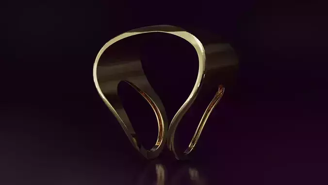 free form ring N57