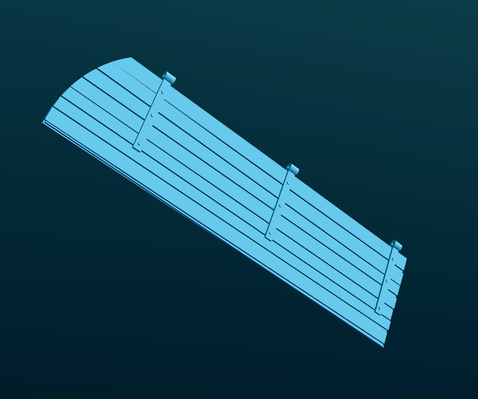 Grand Village Mansion from Southern France 3D print model_7