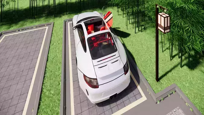 Porsche 911 GT3 Targa 3D model