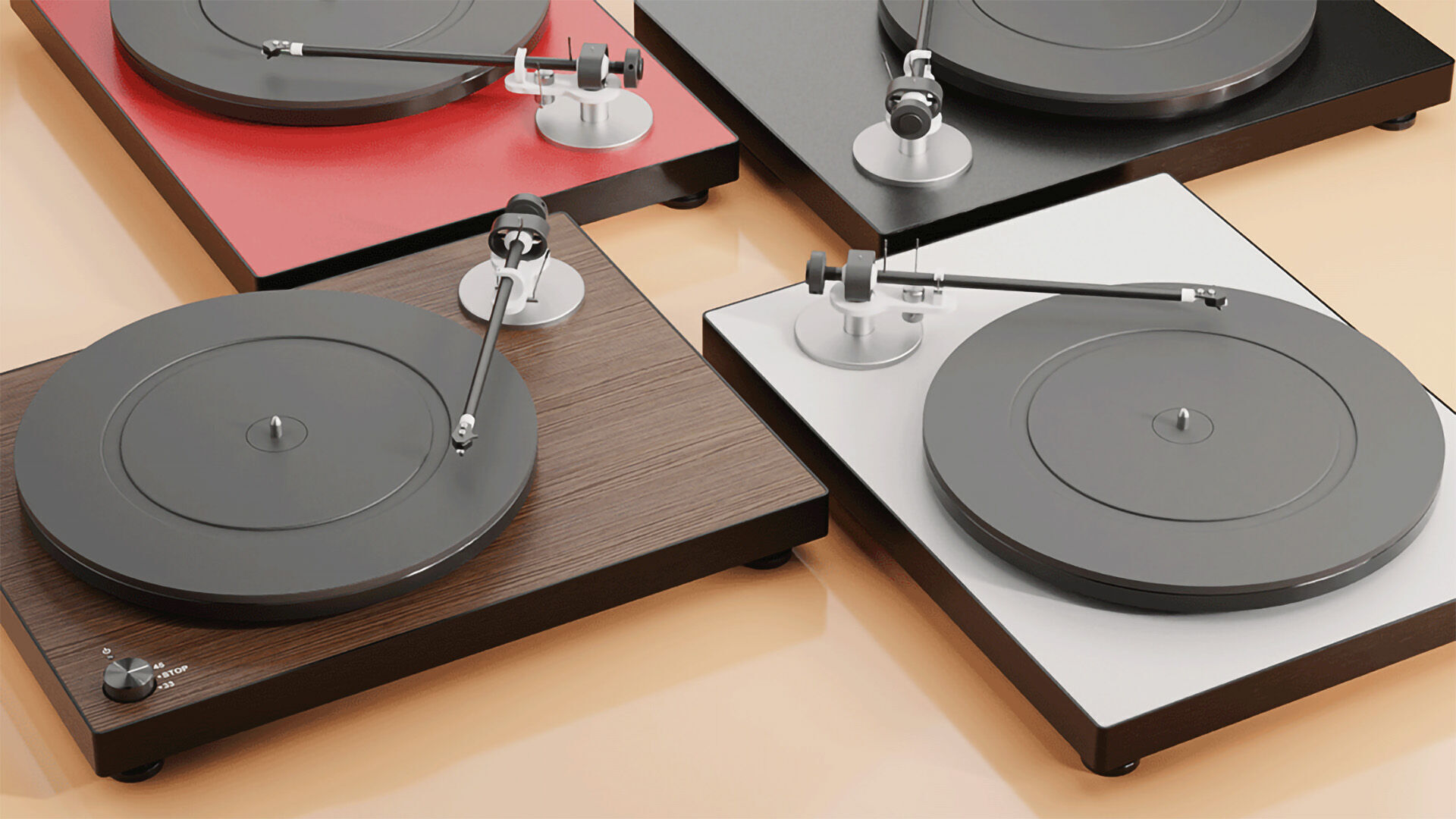 Turntable 3D model_5