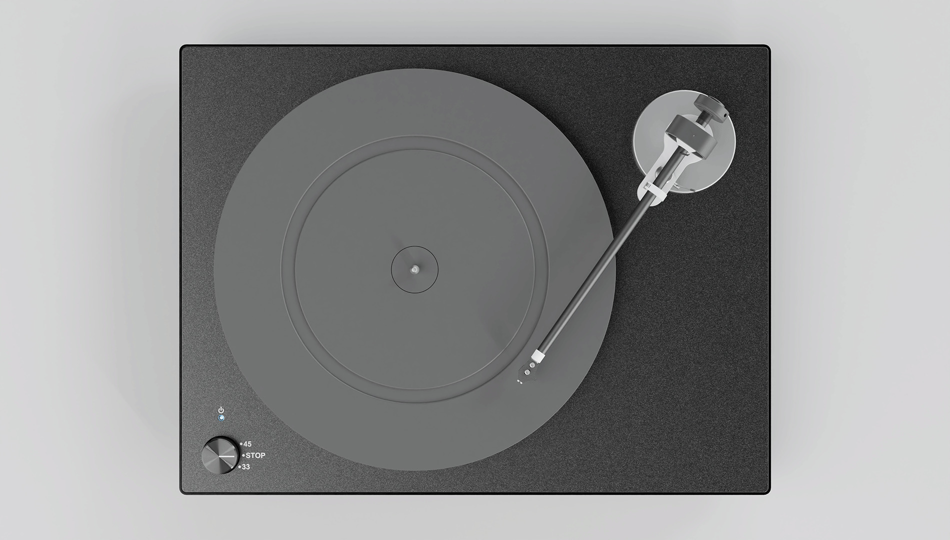 Turntable 3D model_2