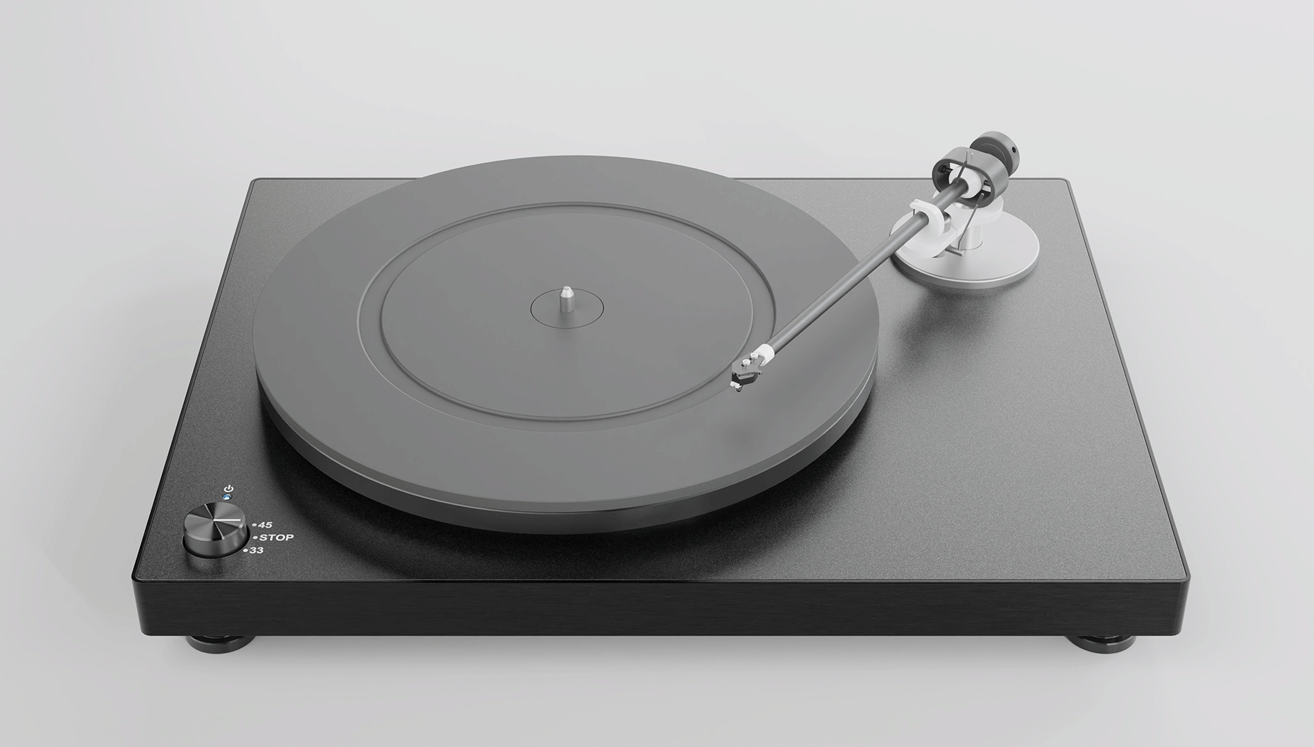 Turntable 3D model_1