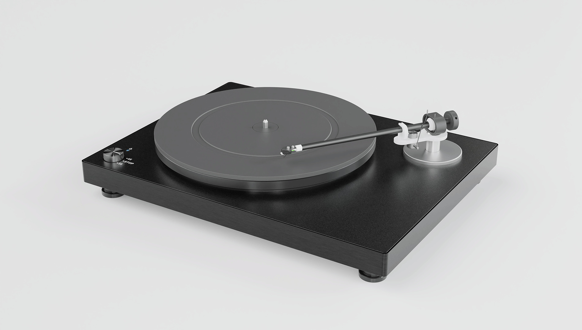 Turntable 3D model_4