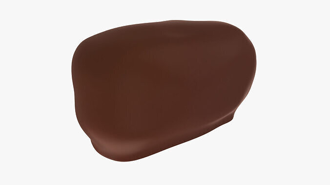 Helena Chocoteja ORANGE Chocolate Low-poly 3D model 6
