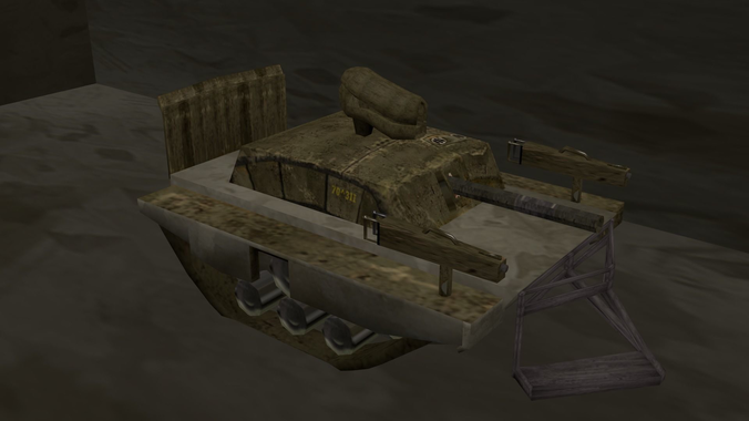 Extreme Low Poly - Tank