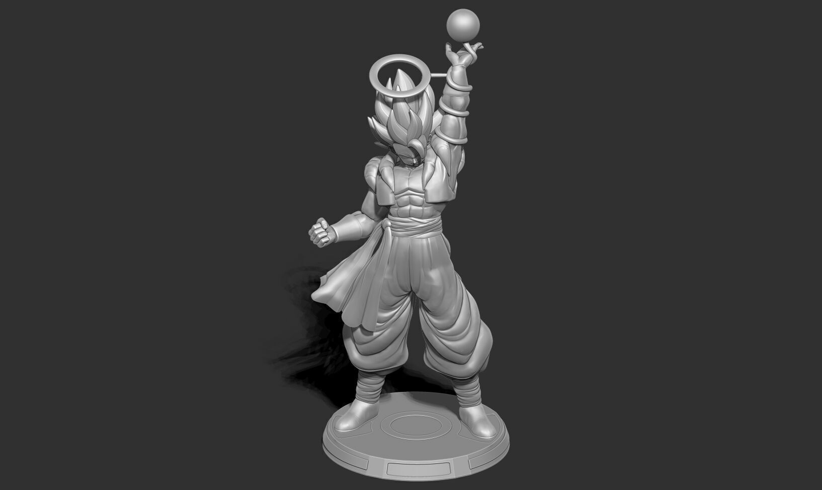 Super Gogeta - Dragon Ball 3D print model_16