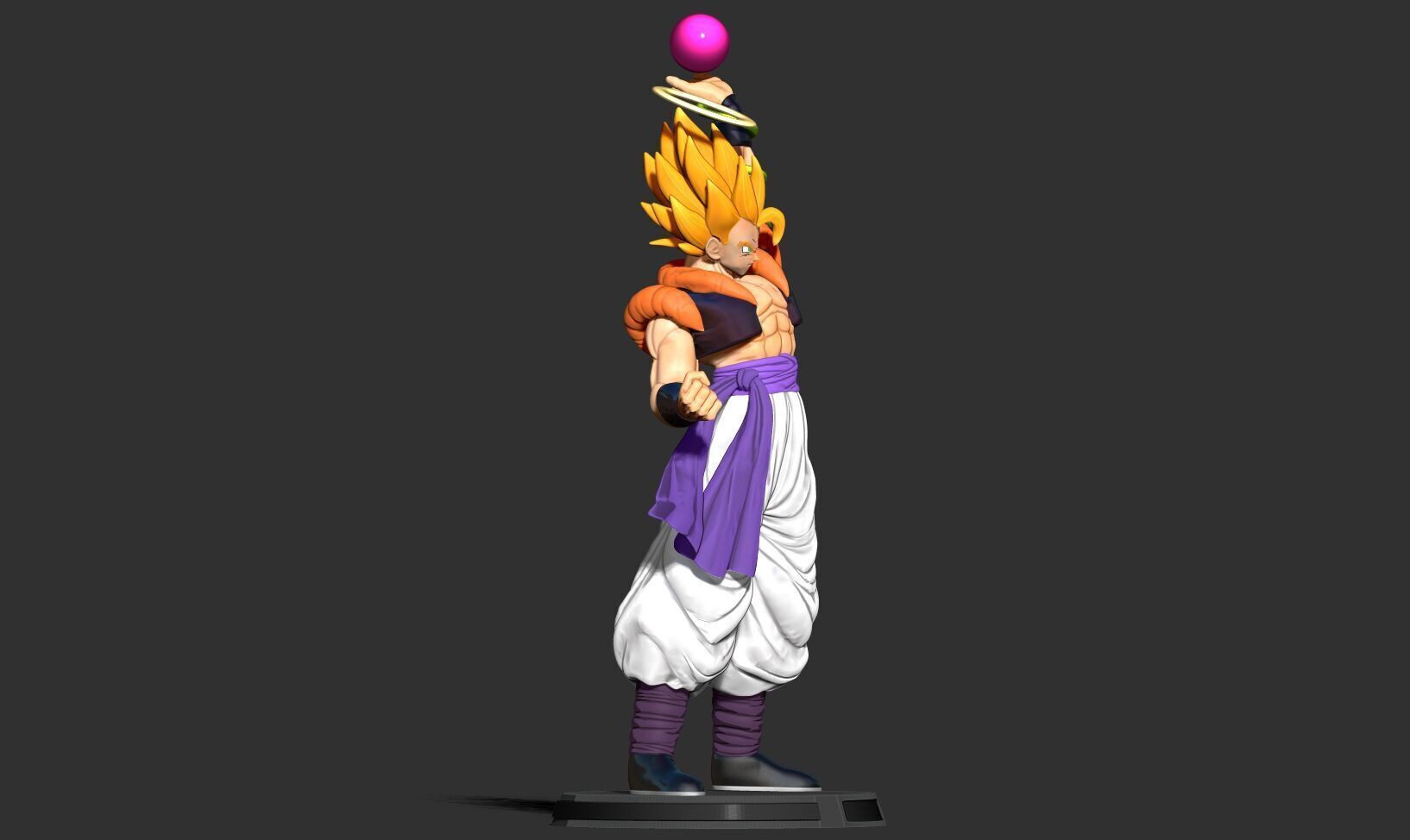 Super Gogeta - Dragon Ball 3D print model_13